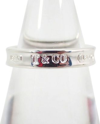 Tiffany & Co. Sterling Silver 925 Band Ring (Pre-Owned)