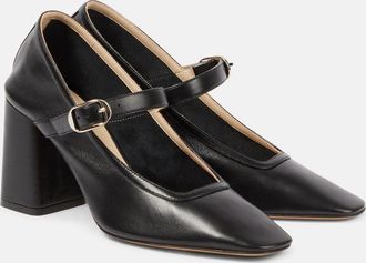Le Monde Beryl Leather Mary Jane pumps