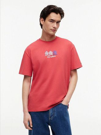 Tommy Hilfiger Back Repeat Crest Logo Relaxed T-Shirt
