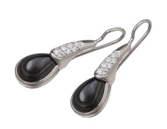 Orphelia Dames 925 Sterling Zilveren Oorbellen - Zilver ZO-5916