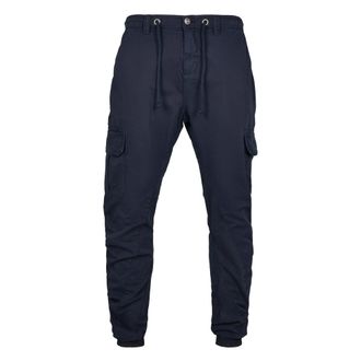 Urban Classics Effen Cargo Broek voor heren (Marine)