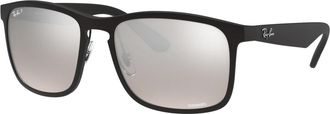 Ray-Ban Rb 4264 Zonnebril - Heren - Zonnebrillen - Zwart - 58 MM - Accessoires