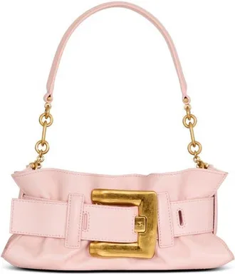 Balmain Mini Anthem bag in smooth leather in Pink at Nordstrom