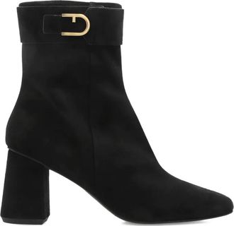 Furla 80mm Chic ankle boots - women - Goat Skin/Leather/Rubber - 38 - Black