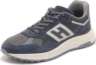 Hogan Hyperlight Allacciato H - Heren - Sneakers - Blauw - 41 1/2 EU - Leer - Schoenen