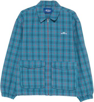 A.W.A.K.E. Checked Bomber Jacket