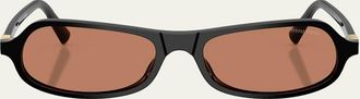Miu Miu 55MM Oval Sunglasses