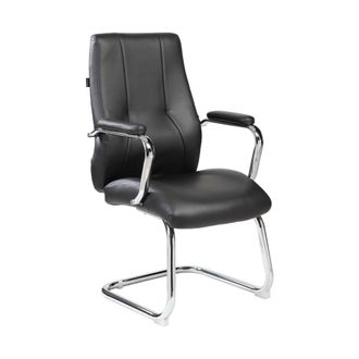 Serena Serena - Silla De Oficina Townsville, Sillas De Sala De Espera Con Reposabrazos, Silla De Sala De Espera Ergon&oacute;mica, Cm 61x58h101, Negro