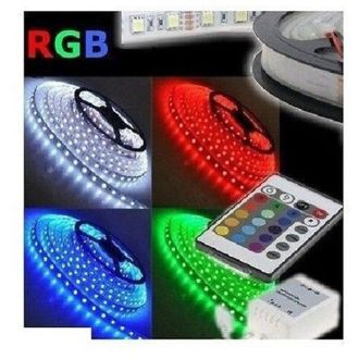 Trade Shop Trade Shop - Led Smd 5050 Rgb Ip65 5 Metri Bobina Alimenter Y Telecoming Aipiy