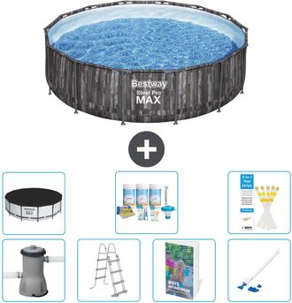 Bestway Piscina Bestway Steel Pro Max Redonda - 427x107 Cm - 8-piezas S658