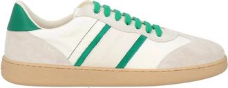 Ferragamo Dioniso Sneaker - Heren - Sneakers - Wit - 45 EU - Leer - Schoenen