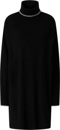 Pinko Fogo roll-neck mini dress - Black