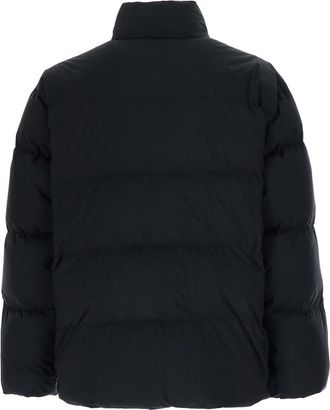 Saint Laurent Mens Down Jacket Black Recycled Polyester Padded &