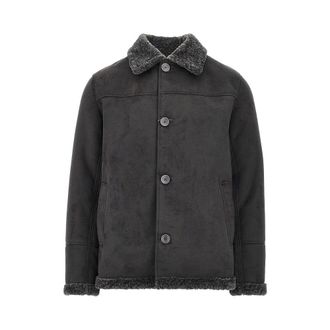 Herno Suede and shearling effect jacket Man 48