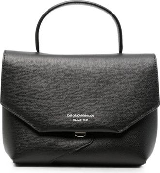 Emporio Armani Handtas - Dames - Handtassen - Zwart - ONE Size - Leer - Tassen