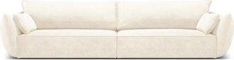 BLOOMINGLOFT 4-Sitzer Designsofa Vanda - Chenille-Bezug