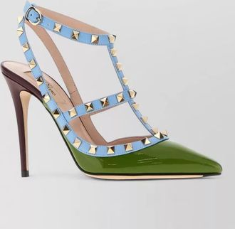 Valentino Garavani leather rockstud pumps