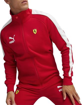 Puma Mens Standard Scuderia Ferrari Race Mt7 Track Jacket