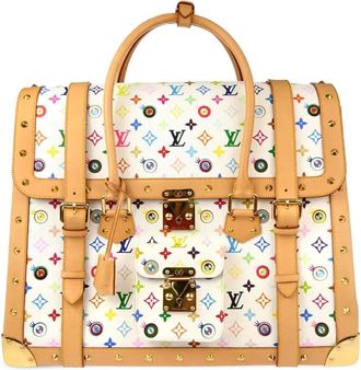 Louis Vuitton x Takashi Murakami Borsa a mano Eye Love Sac Gigantic 2003 - Bianco