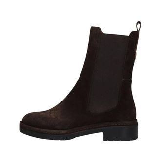Fred De La Bretoniere Schoenen, Dames, Bruin, 40 EU, Su&egrave;de, Flint Yael Enkellaars