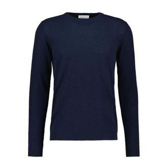 Roberto Collina Heren, Truien, Blauw, Maat: M Wol