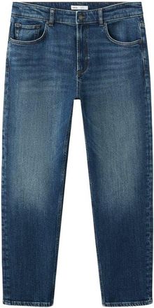 Mango Ben Tapered Jeans in Dark Blue at Nordstrom, Size 36