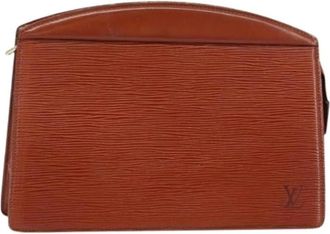 Louis Vuitton Pre-owned Clutches, female, Brown, Size: ONE SIZE Pre-owned Clutch