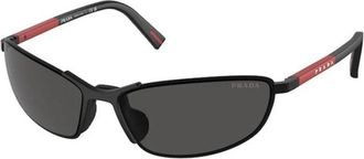 Prada PS 55Zs Zonnebril - Heren - Zonnebrillen - Zwart - 60 MM - Accessoires