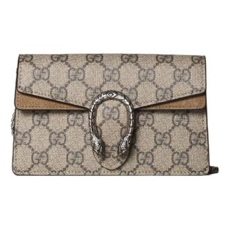 Gucci (WMNS) Gucci Dionysus GG Supreme Super Mini Bag Beige 476432-KHNRN-8642