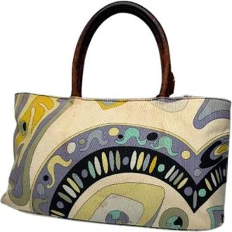 Emilio Pucci Pre-owned Handbags, female, Multicolor, Size: ONE SIZE Pre-owned Handbag
