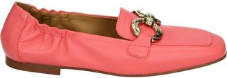 Pedro Miralles Roze Leren Instappers - Dames - Ballerinas - Roze - 38 1/2 EU - Leer - Schoenen