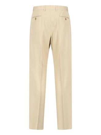 Lardini Mens Trousers Beige Viscose