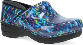 Dansko Pro XP 2.0 Clog in Blue Knit Patent at Nordstrom, Size 8.5-9Us