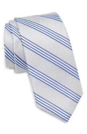 Nordstrom Menson Stripe Silk Tie in Blue at Nordstrom