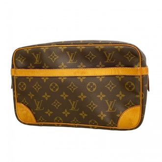 Louis Vuitton Brown Clutch Bag (Pre-Owned)