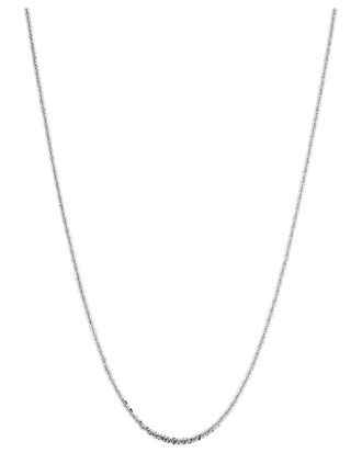 Italian Gold, Inc 14K Italian White Gold Sparkle Chain Necklace