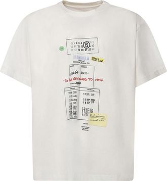 Maison Margiela Printed Cotton T-Shirt