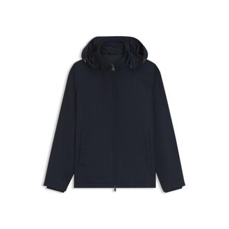 BOSS Regular-fit hooded jacket with water-repellent finish