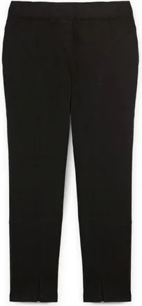 Fiorella Rubino Broeken, Dames, Zwart, 3Xl, Katoen, Jeggings met splitten onderaan