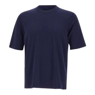 K-Way K-Way, Round-neck Knitwear, male, Blue, Size: XL Combe Crew Neck Sweater