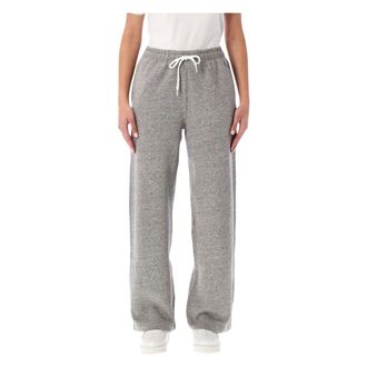Polo Ralph Lauren Wide Jogging - female - Polo Ralph Lauren - Sweatpants - Gray - XS - Trousers