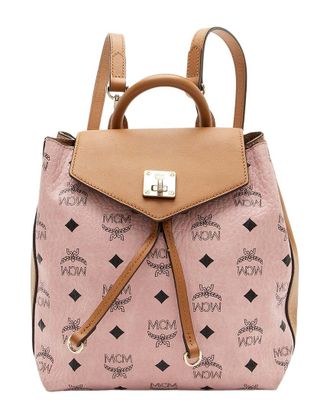 MCM Mcm Visetos Essential Drawstring Small Backpack (Authentic Pre-Loved)