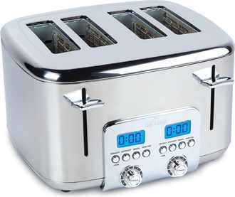 All-Clad 4-Slice Digital Toaster in Silver at Nordstrom