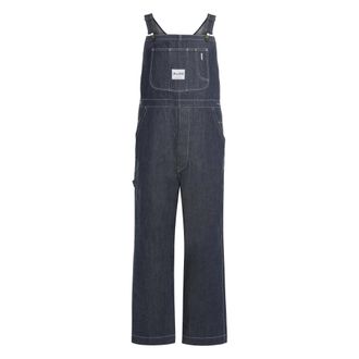 Moorer Overall in jeans - Heren - Jumpsuits - Blauw - M - Katoen - Jumpsuits & Playsuits