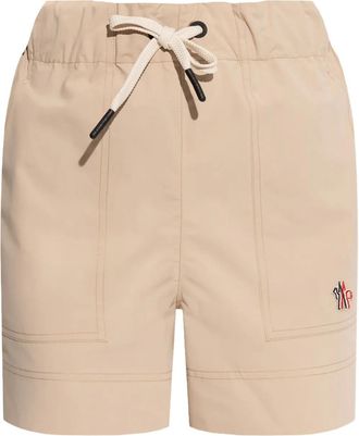 Moncler Shorts con ricamo - Toni neutri