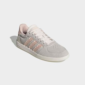 adidas Sneaker ADIDAS SPORTSWEAR BREAKNET SLEEK, Damen, Gr. 38,5, chalk wei&szlig;, blush pink, sanftes wei&szlig;, Leder, Synthetik, Schuhe Sneaker