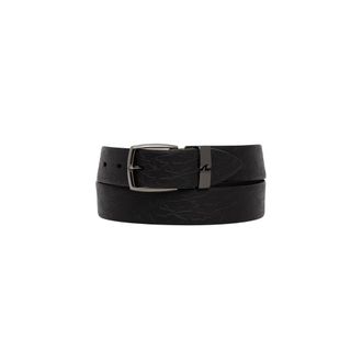 Paul & Shark Heren, Accessoires, Zwart, Maat: 105 CM Leer
