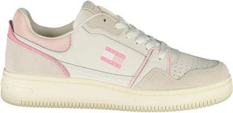 Tommy Hilfiger Leather Sneaker - Dames - Sneakers - Veelkleurig - 39 EU - Leer - Schoenen