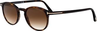 Tom Ford Andrea-02 Zonnebril - unisex - Zonnebrillen - Bruin - 48 MM - Accessoires
