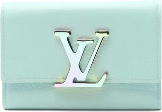 Louis Vuitton 2021s Capucines leren portemonnee - Groen